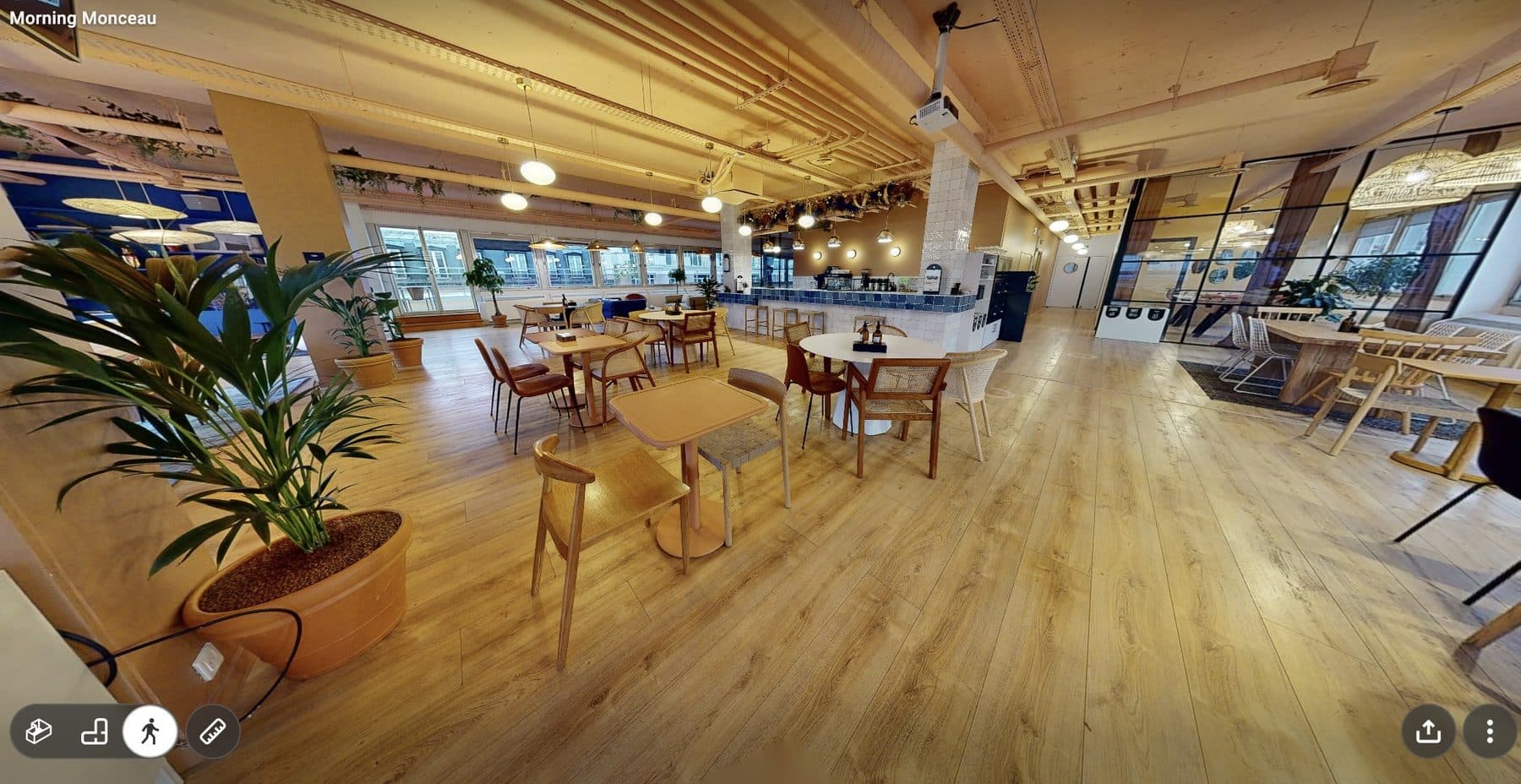 Bureaux aménagés après livraison